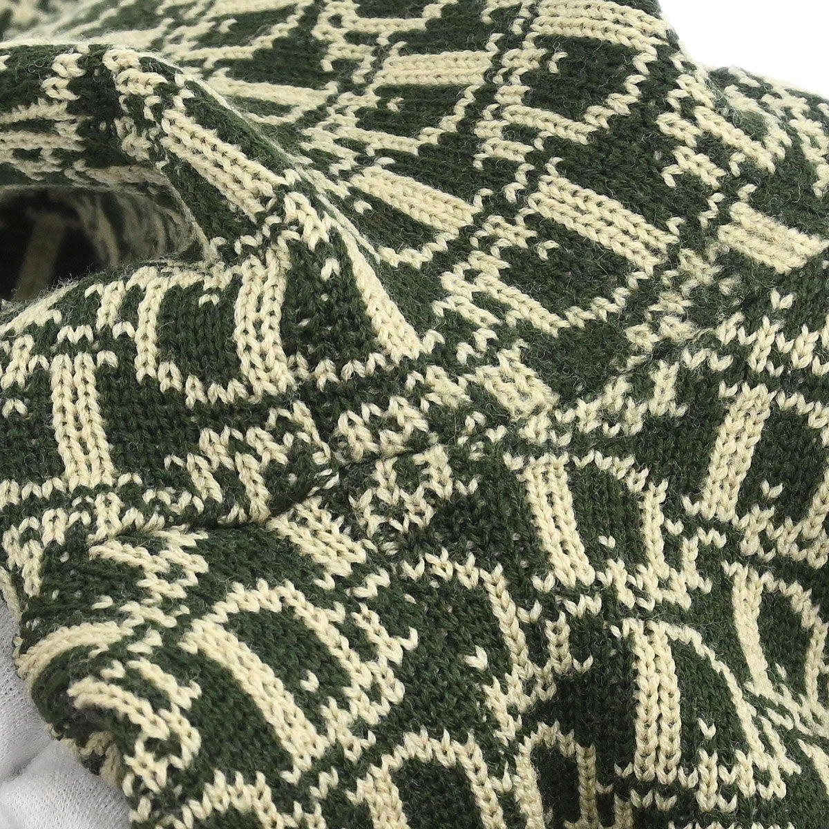 Christian Dior Top Sweater Trotter Dark Green #M