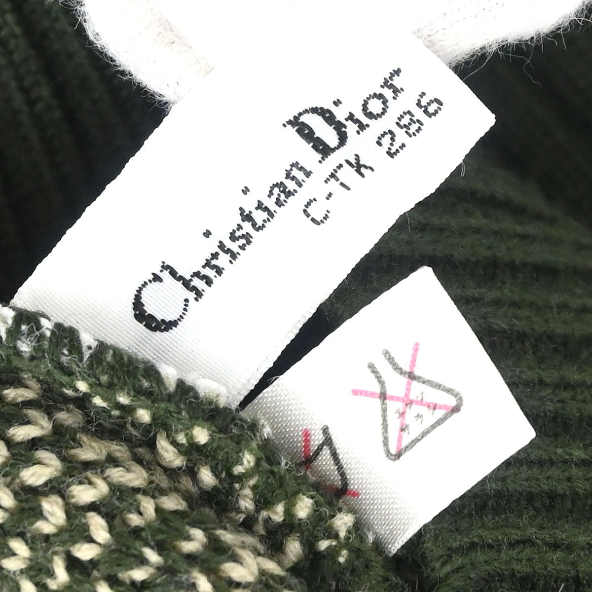 Christian Dior Top Sweater Trotter Dark Green #M