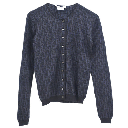 Christian Dior 2009 Trotter Cardigan Black Navy #S