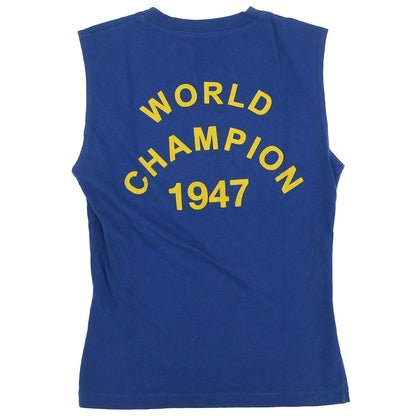 Christian 2002 Dior Sleeveless Tank Top Blue #36