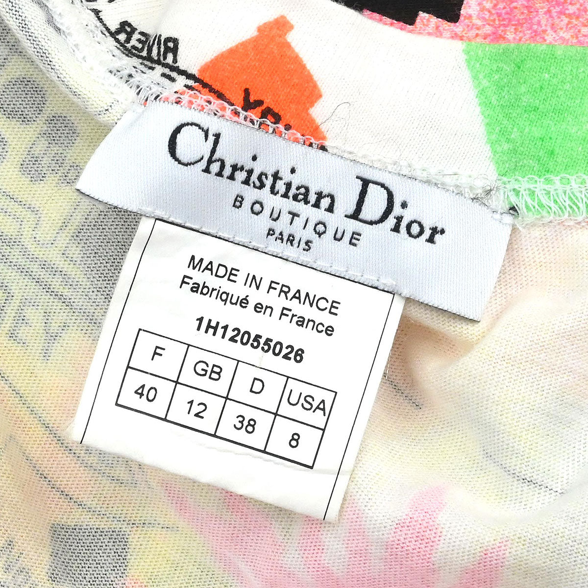 Christian Dior 2001 T-shirt Navy #40