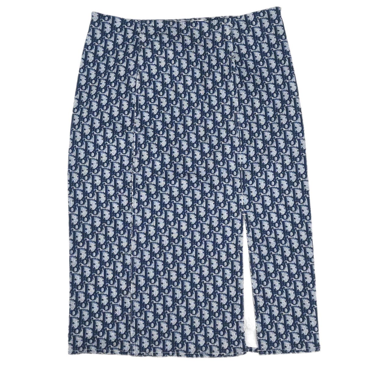 Christian Dior 2002 Trotter Skirt Navy #40