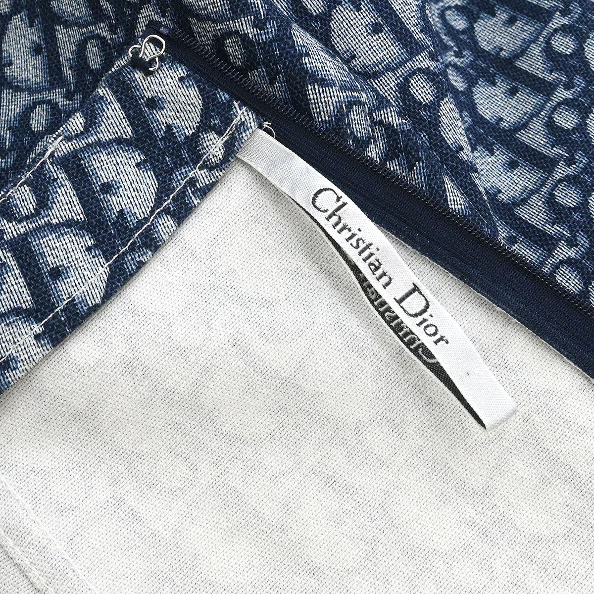 Christian Dior 2002 Trotter Skirt Navy #40