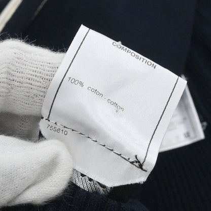 Chanel 2006 Zip Up Top Navy #36