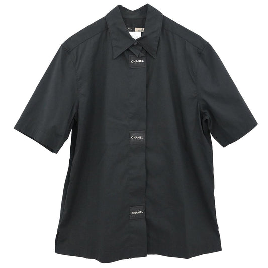 Chanel 1999 Blouse Shirt Black #40