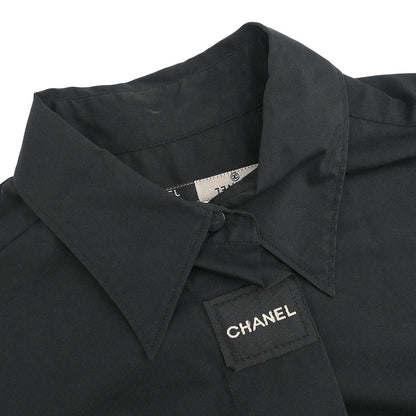 Chanel 1999 Blouse Shirt Black #40