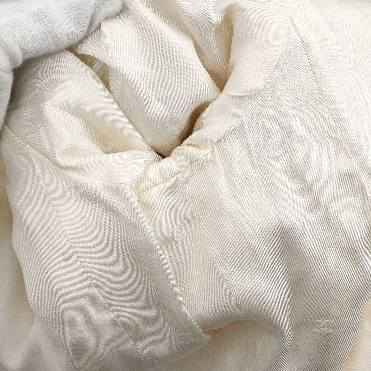 Chanel 1997 Double Breasted Jacket Ivory #40