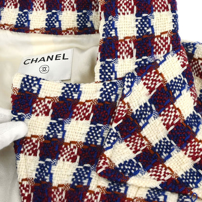 Chanel Hooded Duffel Coat Ivory Wool #38