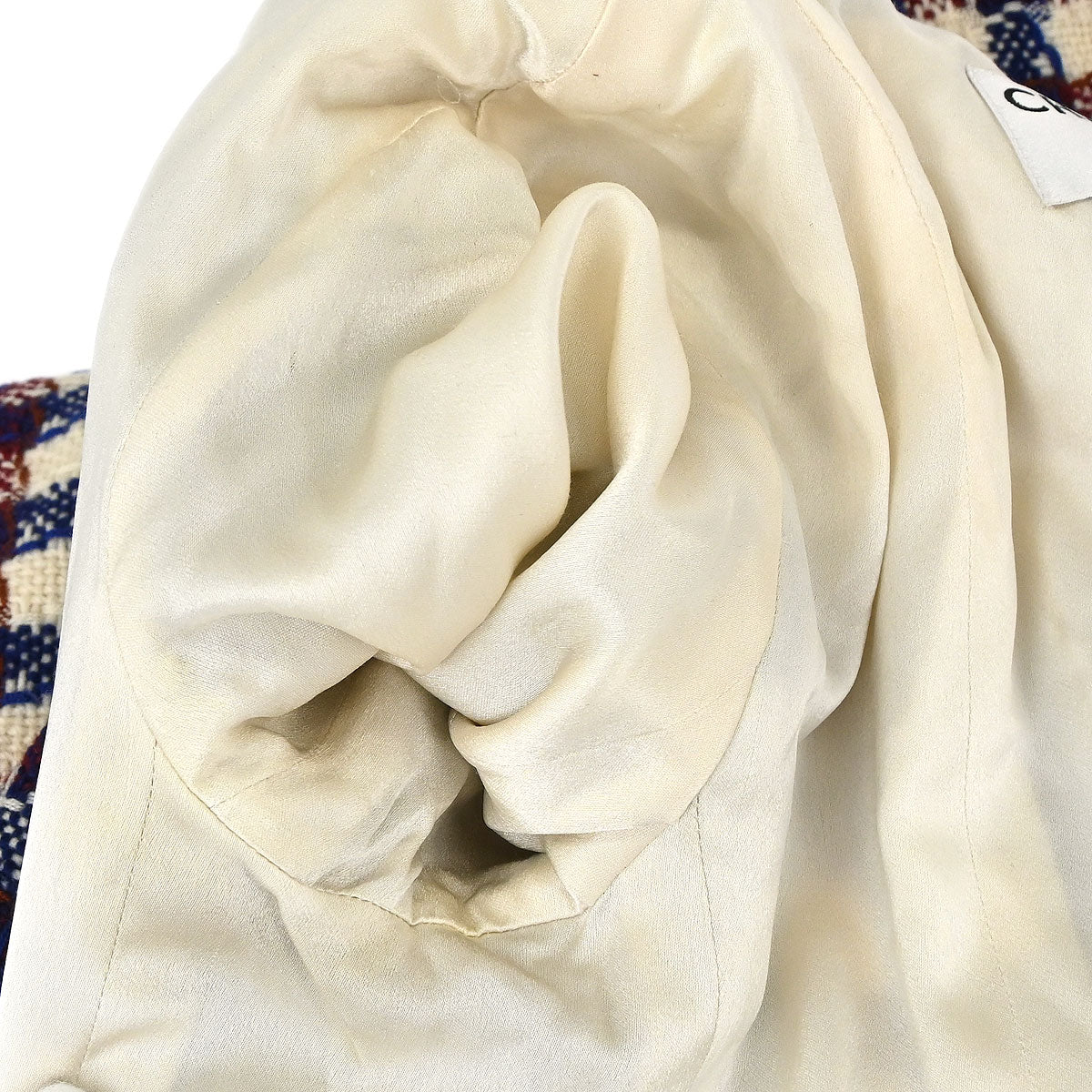 Chanel Hooded Duffel Coat Ivory Wool #38
