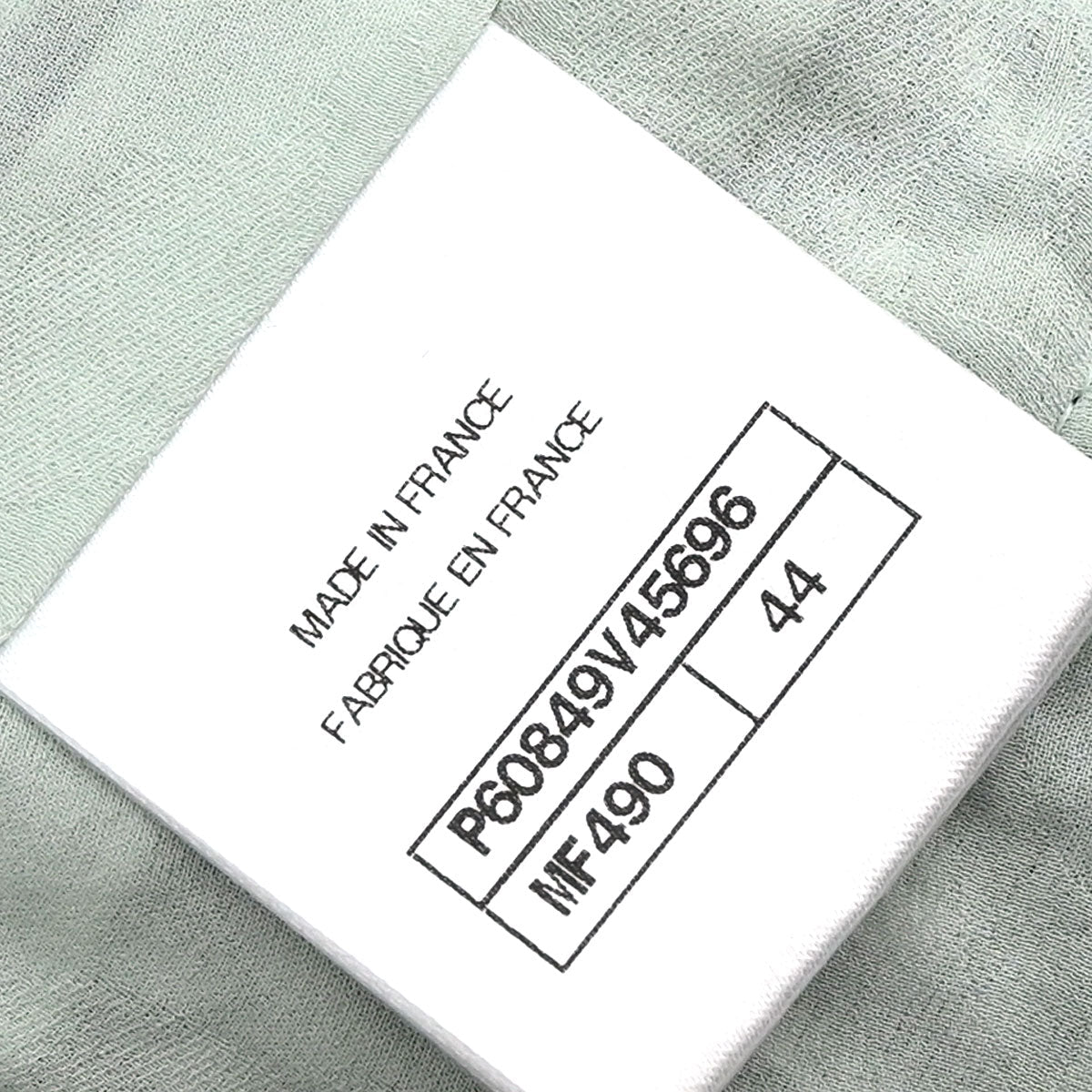 Chanel 2018-2019 Collarless Single Breasted Tweed Jacket Green  #44