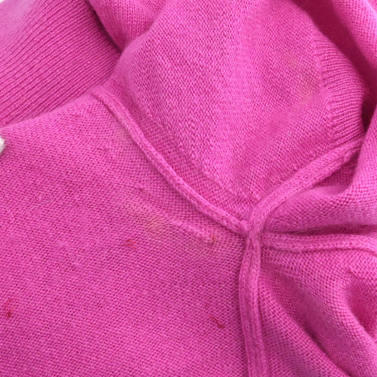 Chanel 1996 Short Sleeve Sweater Top Pink #38