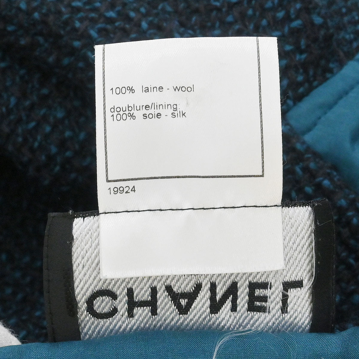 Chanel 2002 Single Breasted Jacket Black #46