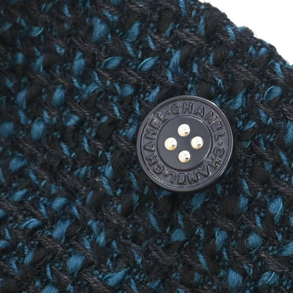 Chanel 2002 Single Breasted Jacket Black #46