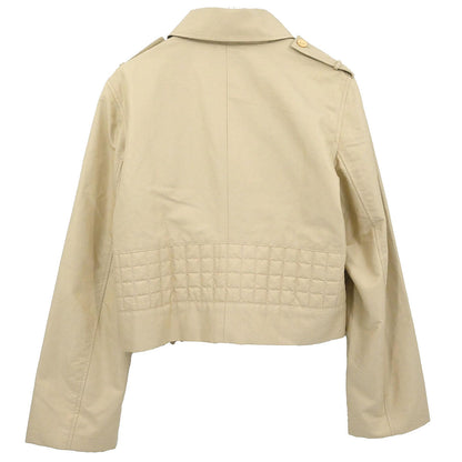 Chanel 2000 Single Breasted Jacket Beige #40