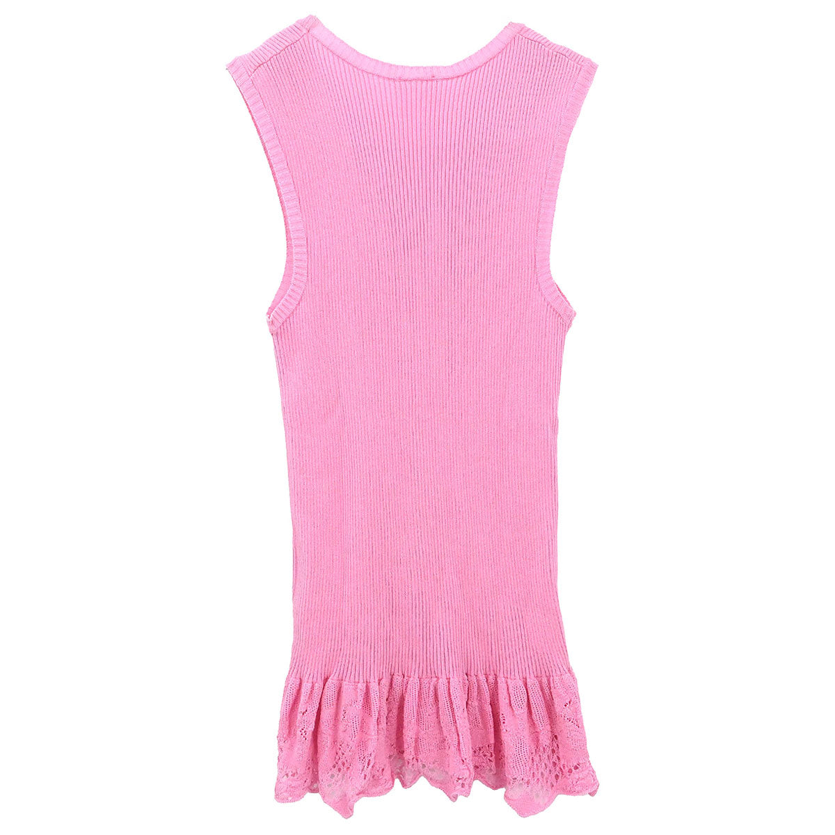 Chanel Sleeveless Tank Top Pink 06P #38