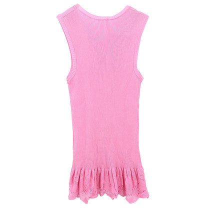 Chanel Sleeveless Tank Top Pink 06P #38