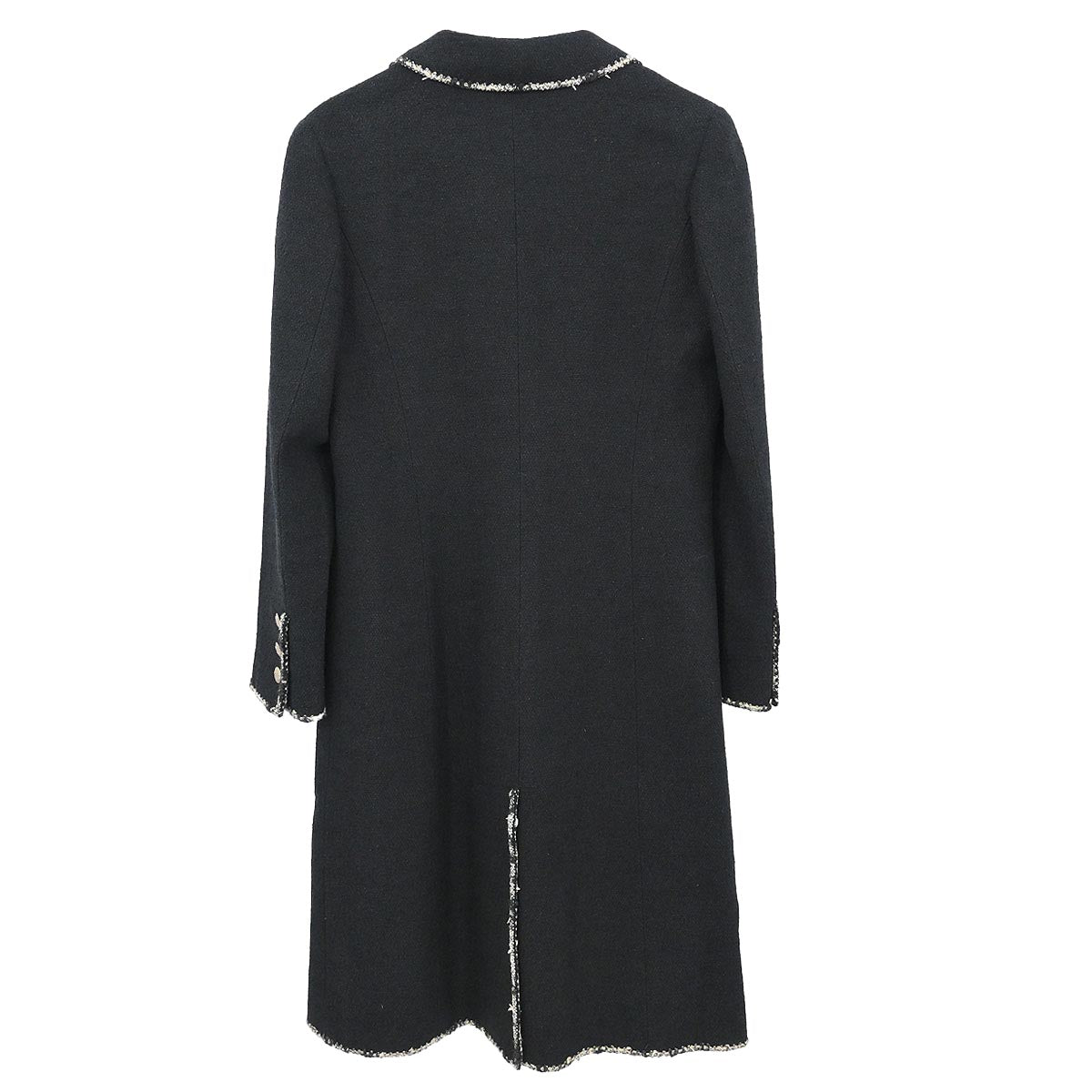 Chanel 2005 Emblem Double Breasted Jacket Black #38