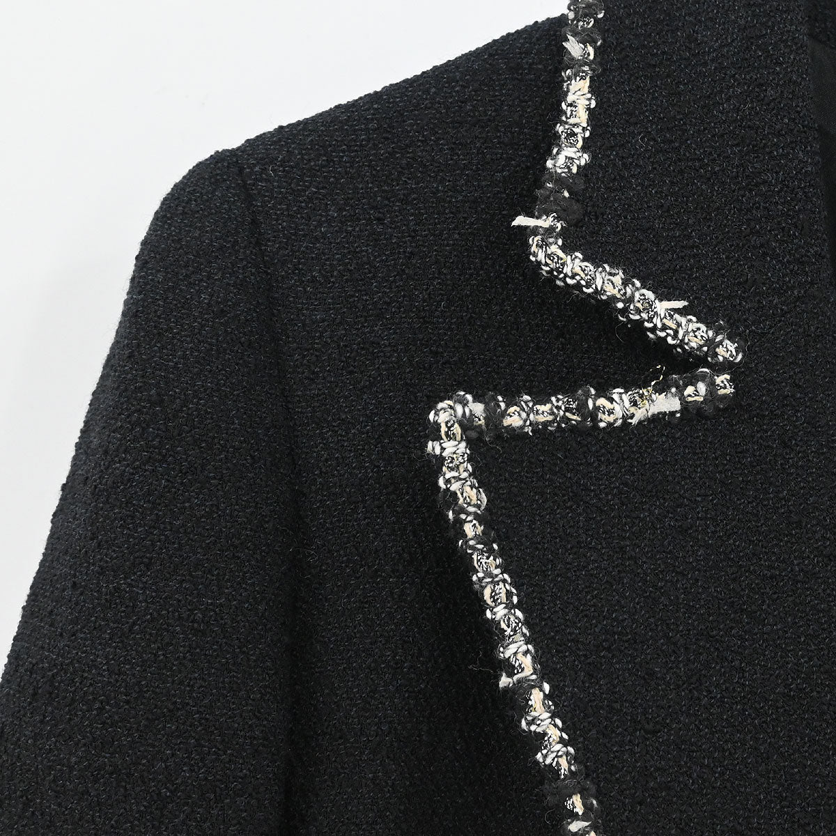 Chanel 2005 Emblem Double Breasted Jacket Black #38