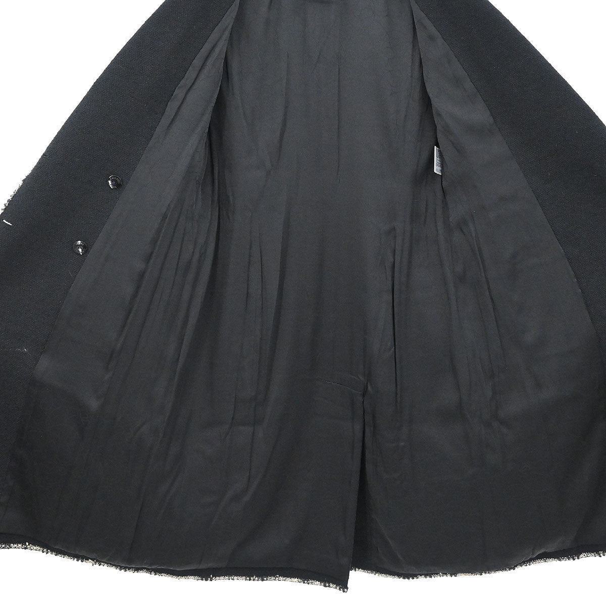 Chanel 2005 Emblem Double Breasted Jacket Black #38