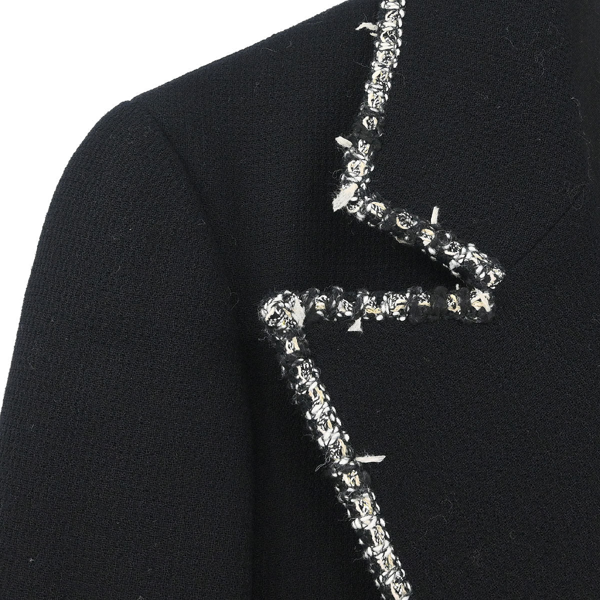 Chanel 2005 Emblem Single Breasted Jacket Black  #38