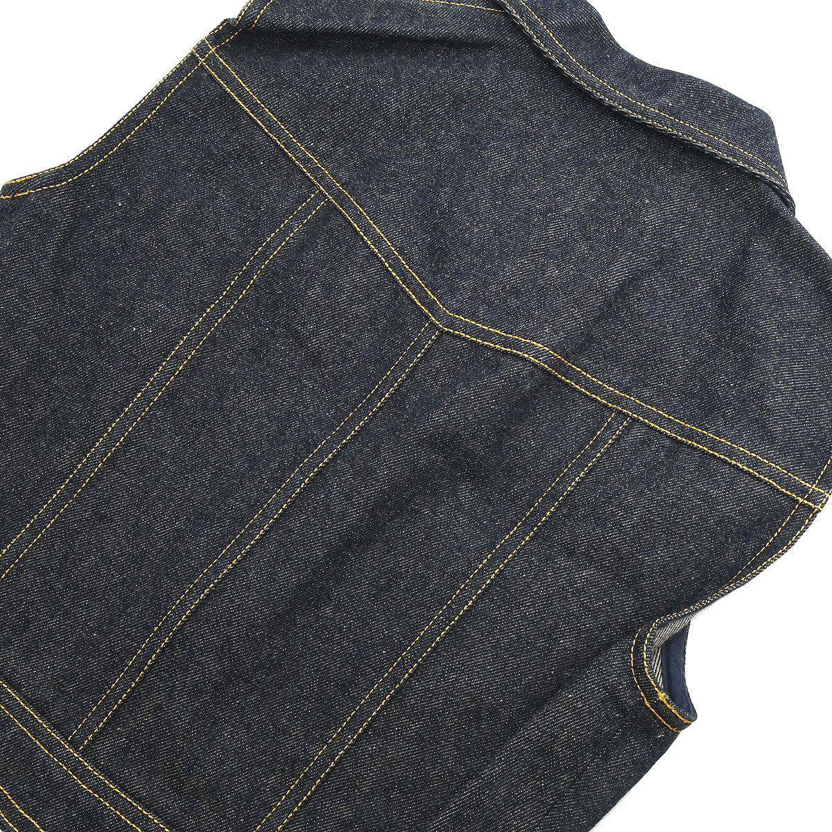 Chanel 1996 Vest Denim Jacket Indigo #36