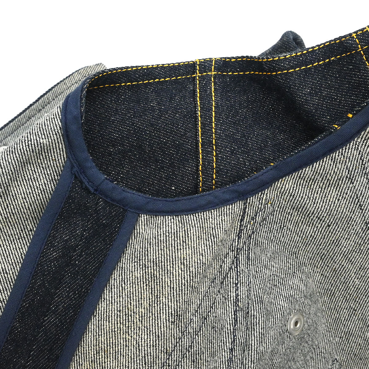 Chanel 1996 Vest Denim Jacket Indigo #36