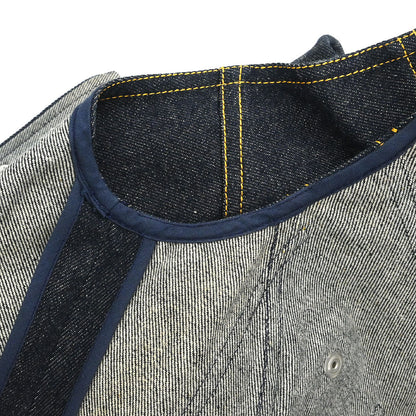 Chanel 1996 Vest Denim Jacket Indigo #36
