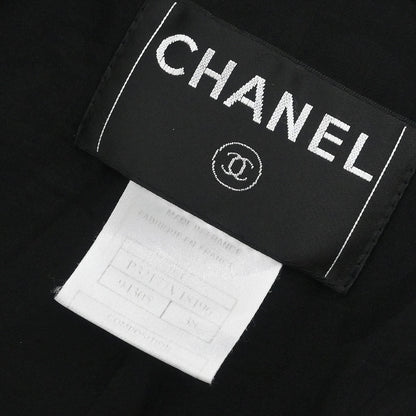 Chanel 2008 Single Breasted Jacket Black #38