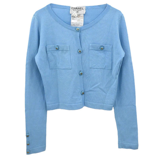 Chanel 1993 Cardigan Light Blue #38