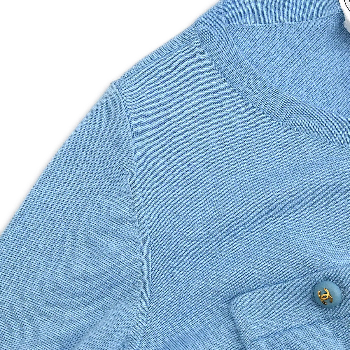 Chanel 1993 Cardigan Light Blue #38