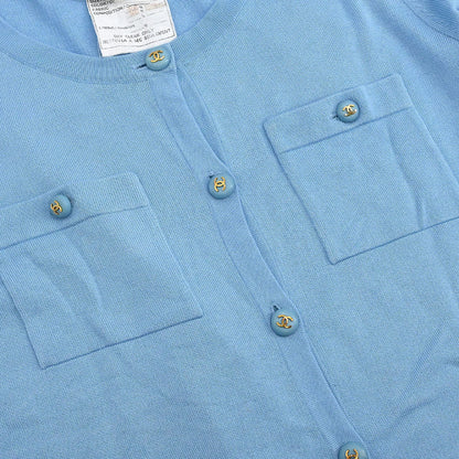 Chanel 1993 Cardigan Light Blue #38