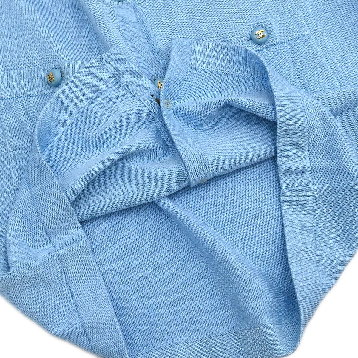 Chanel 1993 Cardigan Light Blue #38