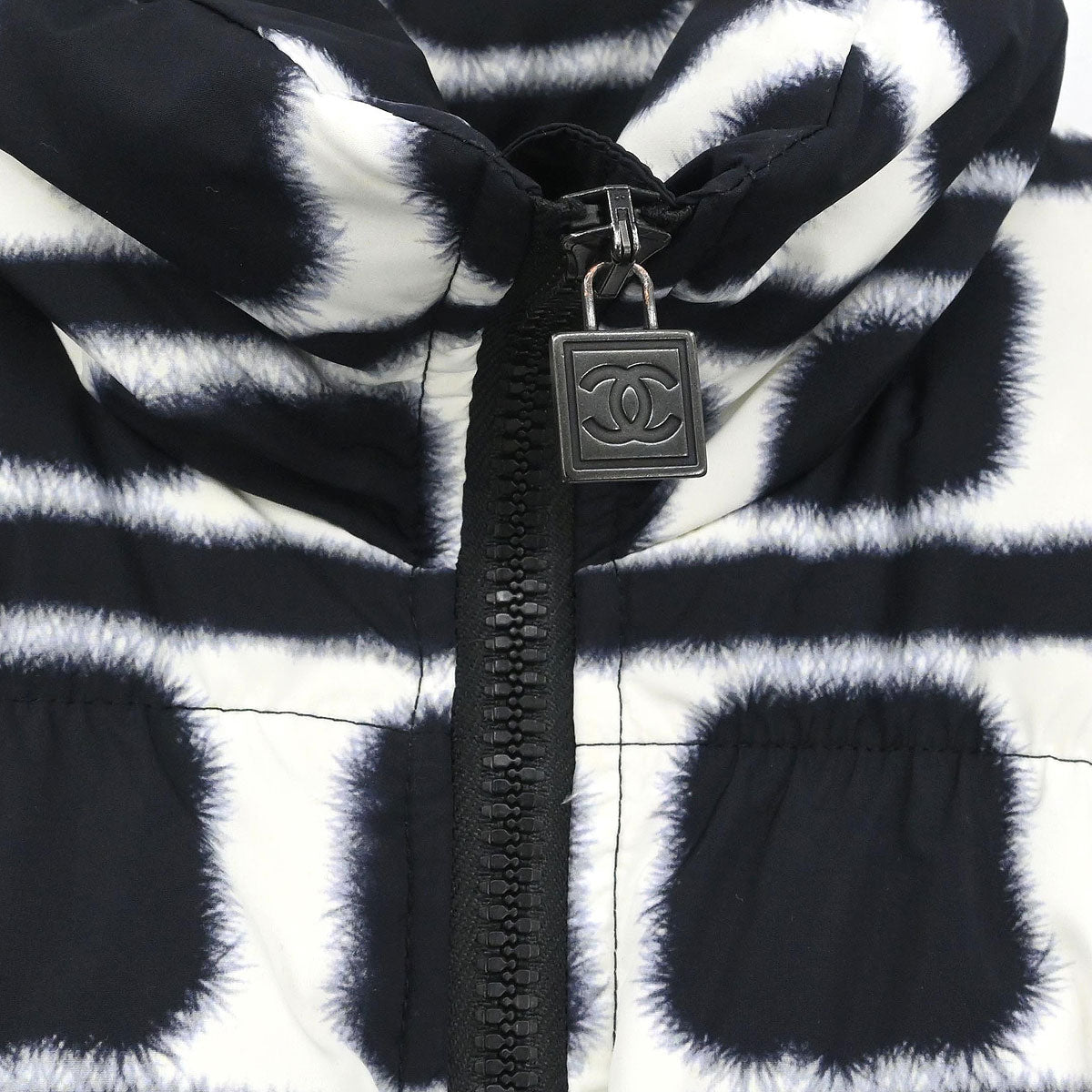 Chanel 2007 Sport Line Zip Up Jacket Black #36