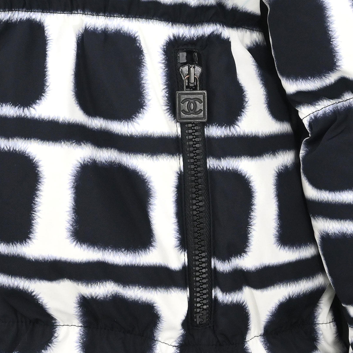 Chanel 2007 Sport Line Zip Up Jacket Black #36