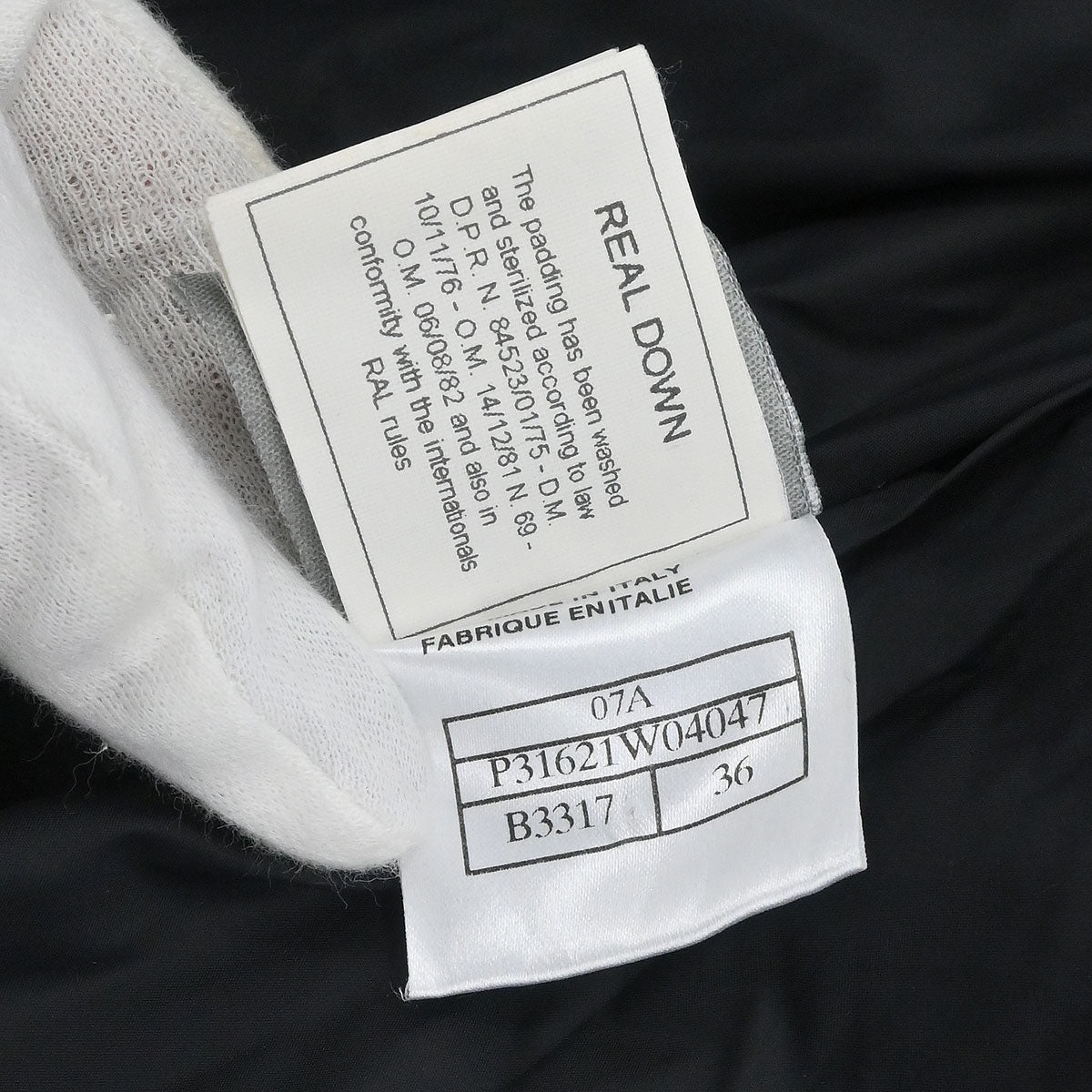 Chanel 2007 Sport Line Zip Up Jacket Black #36