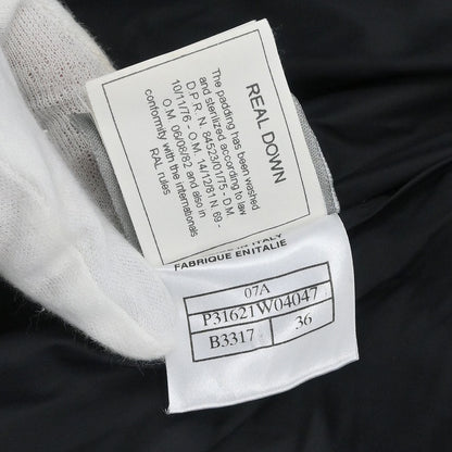 Chanel 2007 Sport Line Zip Up Jacket Black #36