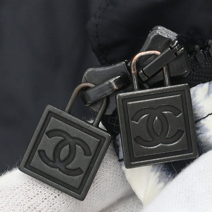 Chanel 2007 Sport Line Zip Up Jacket Black #36