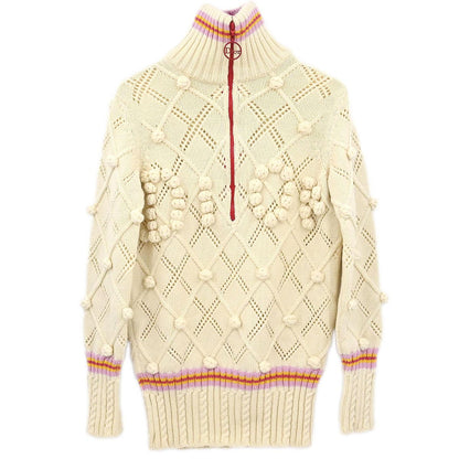 Christian Dior 2004 Sweater Knit Top White #36