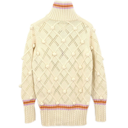 Christian Dior 2004 Sweater Knit Top White #36