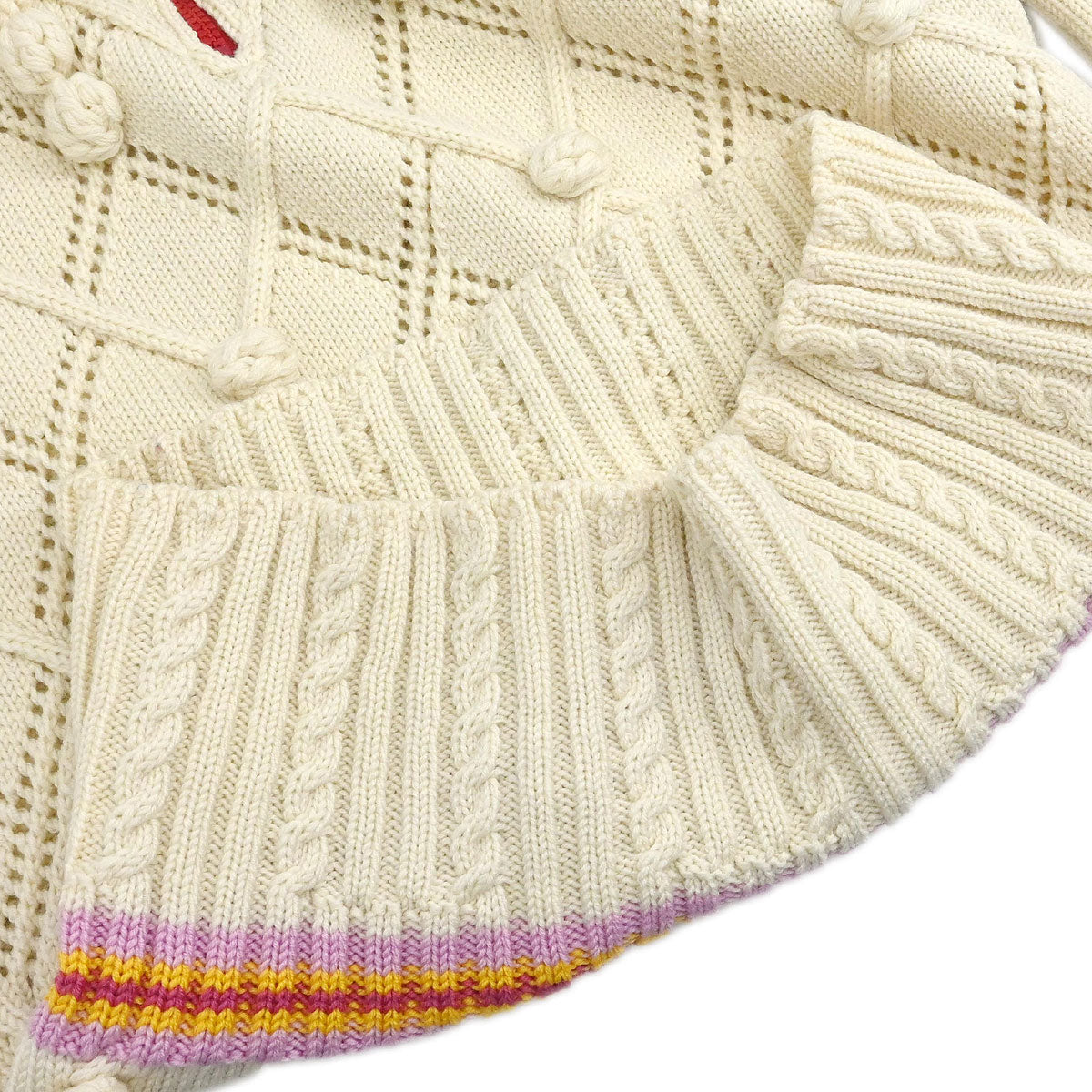 Christian Dior 2004 Sweater Knit Top White #36