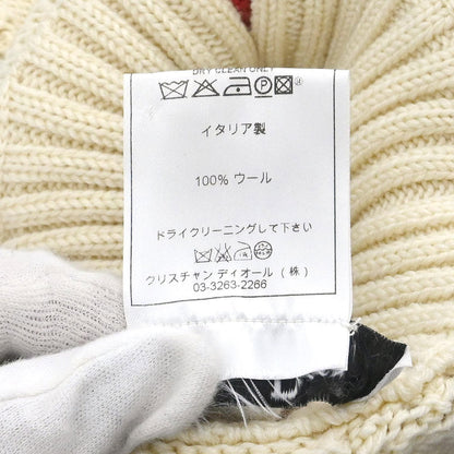 Christian Dior 2004 Sweater Knit Top White #36