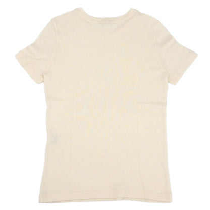 Hermes Short Sleeve T-shirt Top Ivory #36
