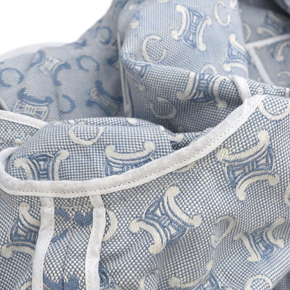 Celine Zip Up Jacket Macadam Light Blue #38