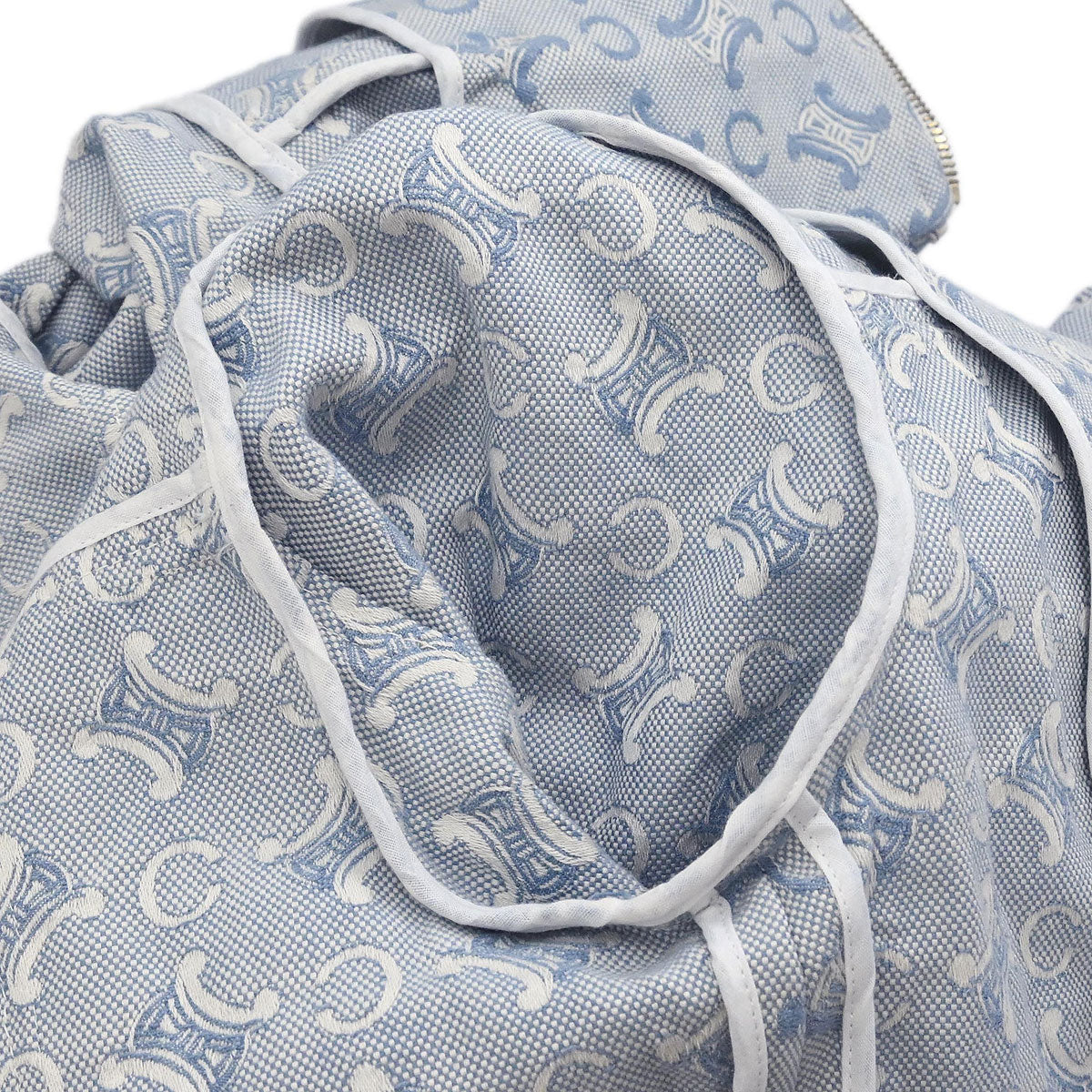 Celine Zip Up Jacket Macadam Light Blue #38