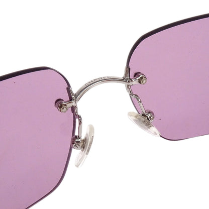 Chanel Sunglasses Eyewear Purple Small Good