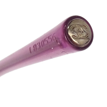 Chanel Sunglasses Eyewear Purple Small Good