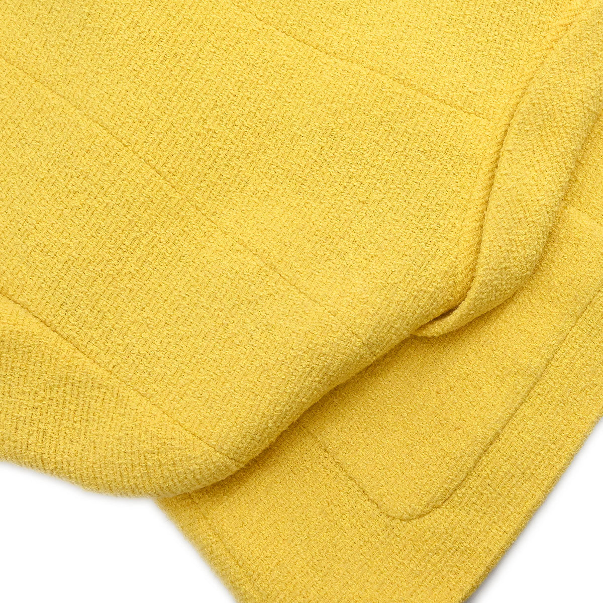 Chanel 1995 Single Breasted Jacket Yellow #40