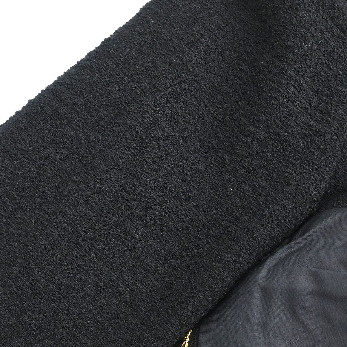 Chanel 1992 Single Breasted Collarless Jacket Black #36