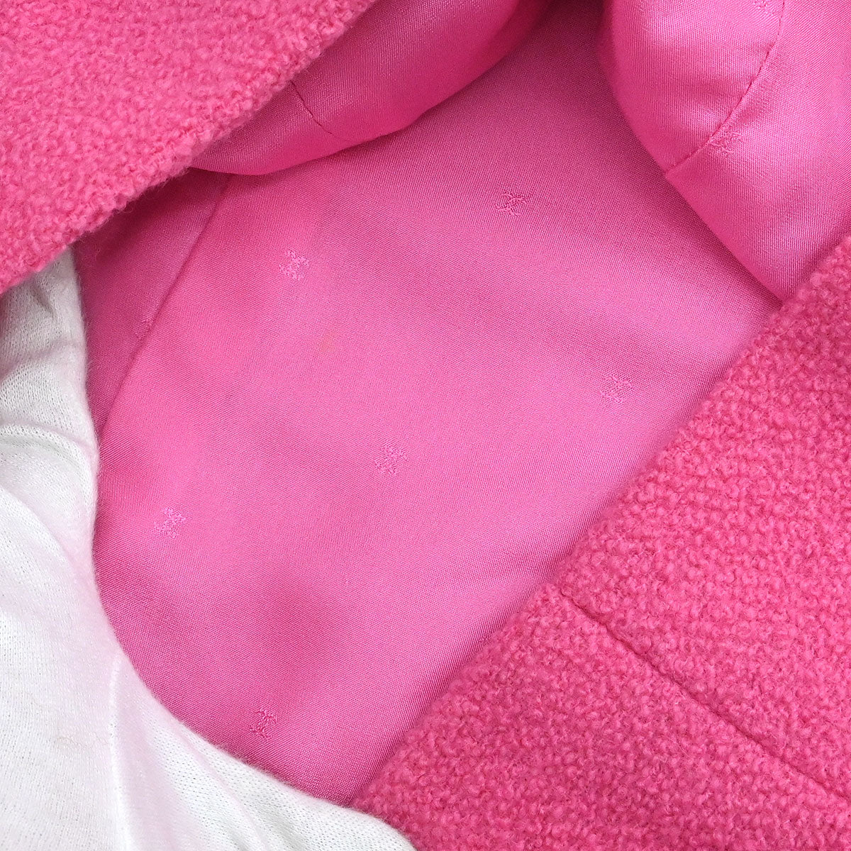 Chanel 1995 Setup Suit Jacket Skirt Pink #38