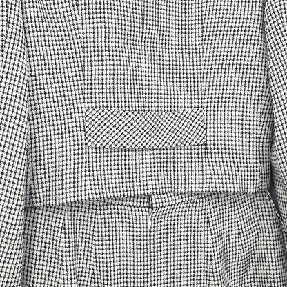 Christian Dior Setup Suit Jacket Skirt White #34–36